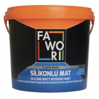 Fawori Silikonlu Mat İç Cephe Boyası 15 Lt 