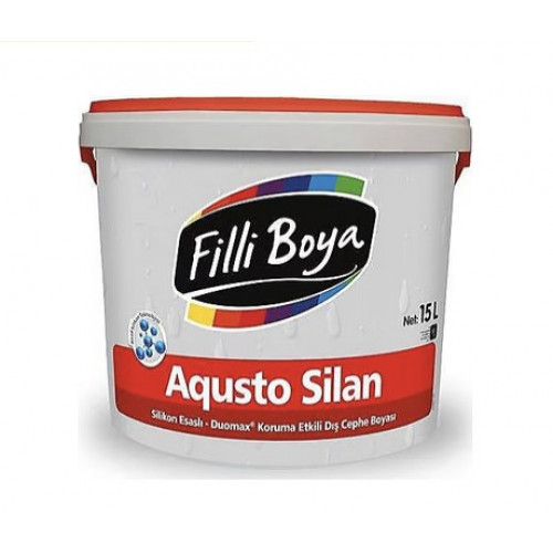 Filli Boya Aqusto Silan Dış Cephe Boyası Beyaz 15 Litre