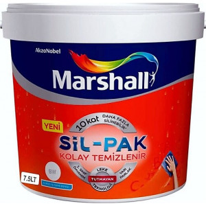 Marshall Sil-Pak Silikonlu 15 lt İç Cephe Boyası